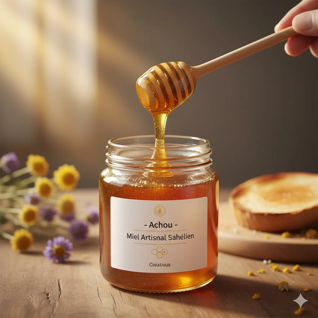 Miel Artisanal Sahélien (Pur du Tchad)