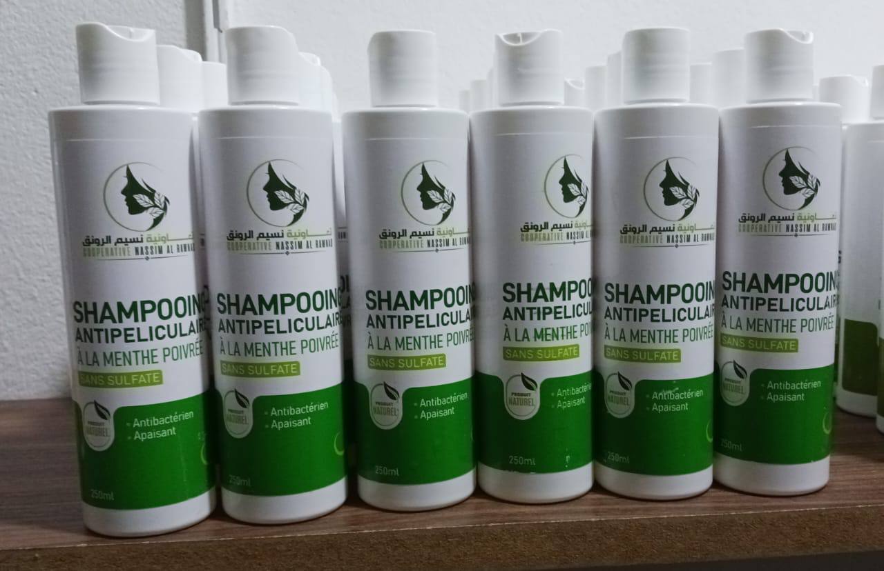 Shampoing Antipelliculaire à la Menthe Poivrée Sans Sulfate