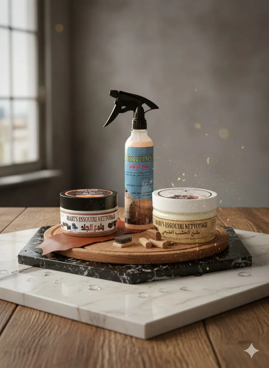 Coffret 3 produits d'entretien