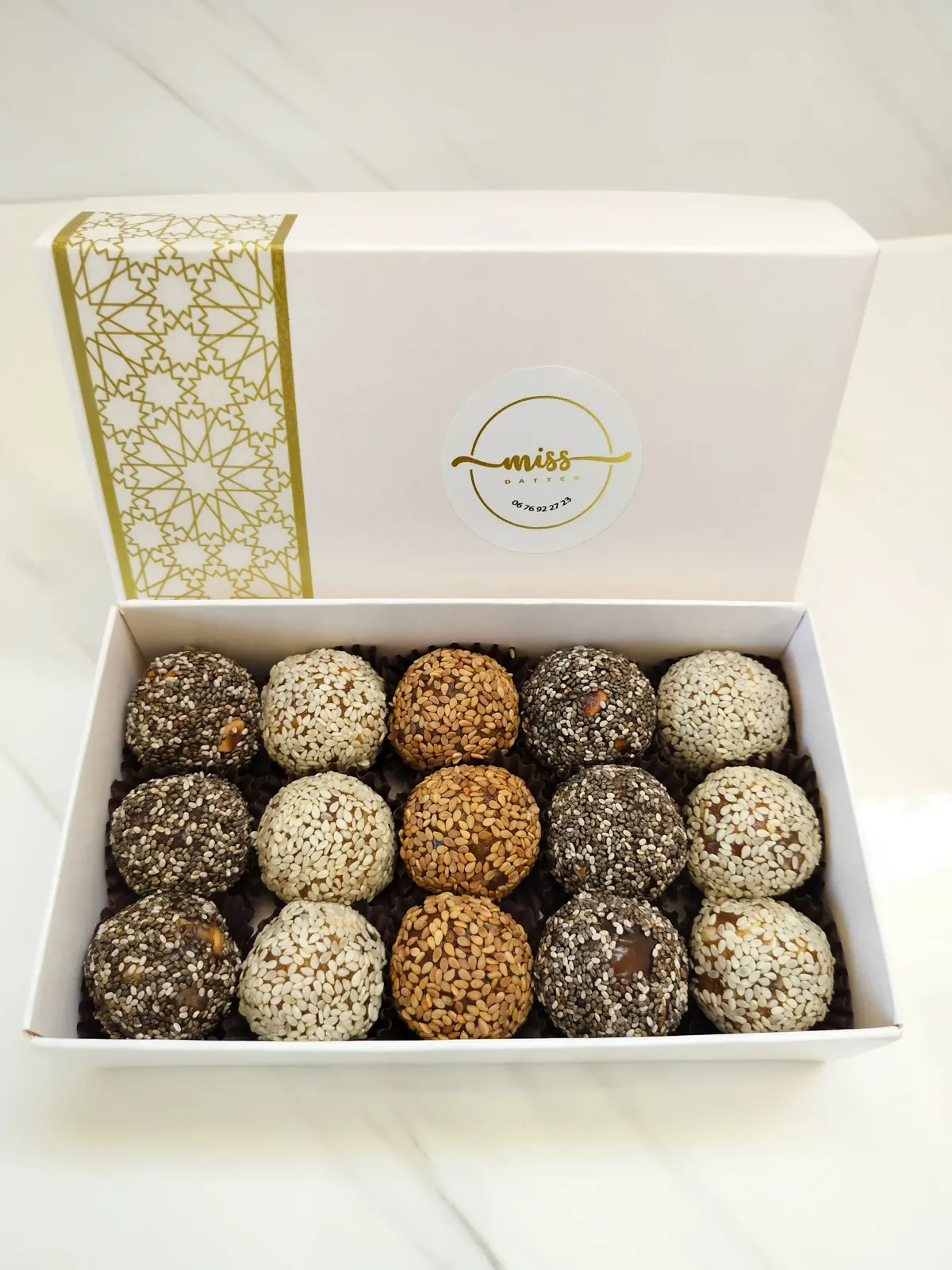 Boules d'énergie aux dattes (450 g)